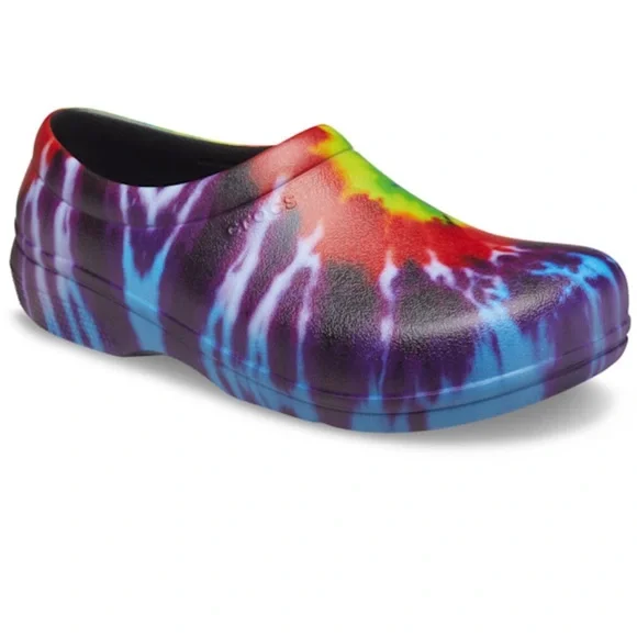 CROCS ON-THE-CLOCK WORK GRAPHIC SLIP-ON - Picture 1 of 5